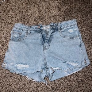 Blue Jean Mom shorts